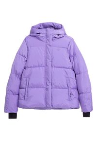 4f - Kurtka Damska F234. Kolor: fioletowy #1