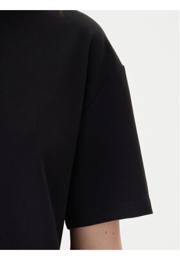 Hugo T-Shirt 50490593 Czarny Relaxed Fit. Kolor: czarny. Materiał: bawełna