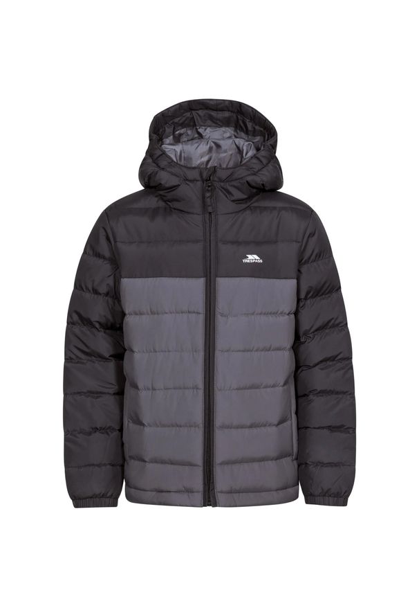 TRESPASS - Kurtka Dziecięca. Kolor: czarny. Materiał: puch. Styl: sportowy