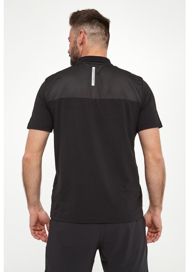 EA7 Emporio Armani - Polo męskie EA7 EMPORIO ARMANI. Typ kołnierza: polo