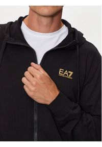 EA7 Emporio Armani Bluza 8NPM33 PJVRZ 0208 Czarny Regular Fit. Kolor: czarny. Materiał: bawełna #4