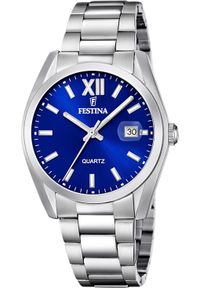 Zegarek męski Festina F20707-4 srebrny. Kolor: srebrny #1
