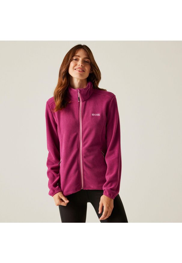 Regatta - Floreo IV damski turystyczny polar. Kolor: wielokolorowy, niebieski, turkusowy. Materiał: polar. Sport: turystyka piesza