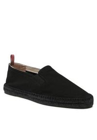Castañer Espadryle Joel C/001 021819-100 Czarny. Kolor: czarny. Materiał: skóra
