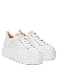 AGL Sneakersy Magma D776001PGKA076A634 Biały. Kolor: biały. Materiał: skóra #5
