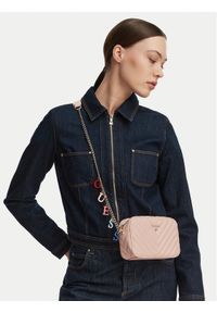 Guess Torebka J4GZ23 WFZL0 Różowy. Kolor: różowy. Materiał: skórzane #1