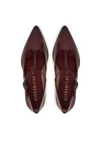 Hispanitas Półbuty HI254337 Bordowy. Kolor: czerwony. Materiał: skóra #2