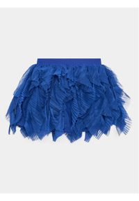 LaVashka Spódnica tiulowa 18F Niebieski Regular Fit. Kolor: niebieski. Materiał: bawełna