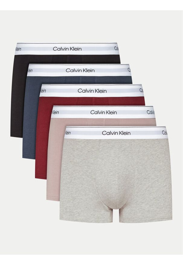 Calvin Klein Underwear Komplet 5 par bokserek 000NB3991A Kolorowy. Materiał: bawełna. Wzór: kolorowy