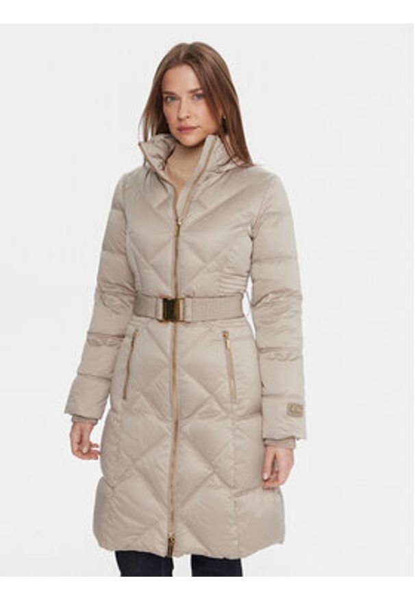 Marciano Guess Kurtka zimowa 5BGL38 7374A Écru Regular Fit. Materiał: syntetyk. Sezon: zima