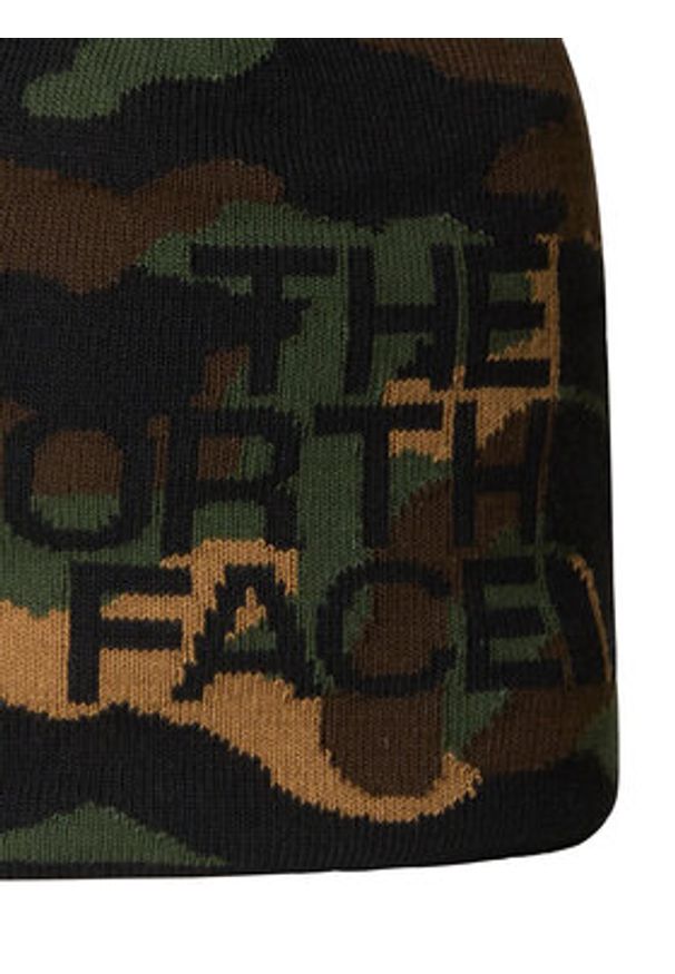 The North Face Czapka Highline NF0A7WLA Czarny. Kolor: czarny. Materiał: poliester