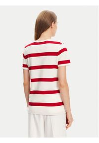 TOMMY HILFIGER - Tommy Hilfiger T-Shirt Script WW0WW45746 Czerwony Regular Fit. Kolor: czerwony. Materiał: bawełna