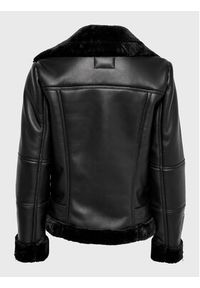 only - ONLY Kurtka z imitacji skóry Agnete 15260002 Czarny Regular Fit. Kolor: czarny. Materiał: skóra #2