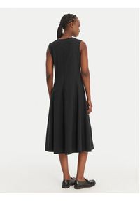 Calvin Klein Jeans Sukienka codzienna LV047F203G Czarny Regular Fit. Okazja: na co dzień. Kolor: czarny. Materiał: bawełna. Typ sukienki: proste. Styl: casual #4