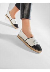 Karl Lagerfeld - KARL LAGERFELD Espadryle KL80108 Biały. Kolor: biały. Materiał: materiał #6