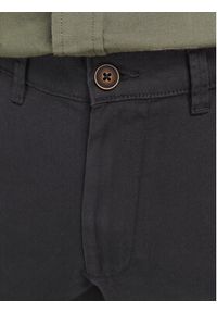 Jack & Jones - Jack&Jones Spodnie materiałowe Marco Dave 12174152 Czarny Slim Fit. Kolor: czarny. Materiał: bawełna #5