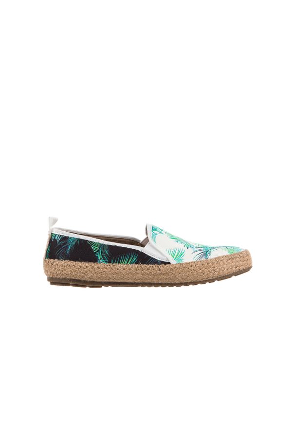 Espadryle emu na wiosnę, wakacyjne, z cholewką