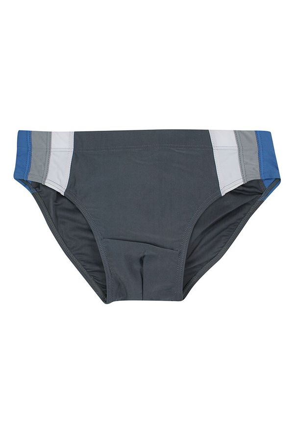 Delfinos - Slipy Szare Kąpielówki Męskie Plażowe, Majtki na Basen, Letnie -DELFINOS. Kolor: szary. Materiał: nylon, elastan