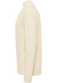 Mustang Style Elwood Light Gray 1015816 3003 MĘSKI SWETER. Okazja: na co dzień. Typ kołnierza: golf. Materiał: bawełna. Długość rękawa: długi rękaw. Długość: długie. Styl: casual, elegancki, klasyczny #6