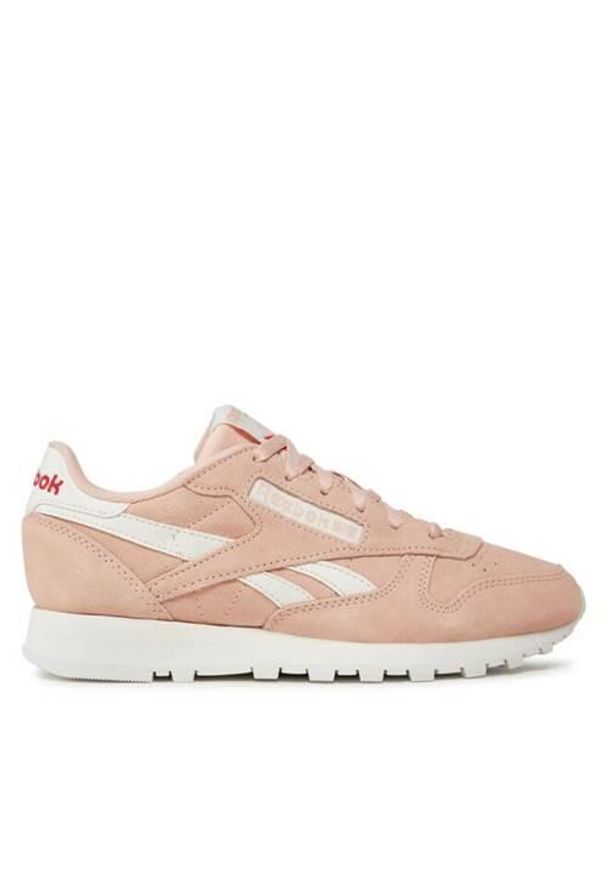 Buty do chodzenia damskie Reebok Classic Leather. Zapięcie: sznurówki. Kolor: wielokolorowy, różowy. Materiał: materiał, skóra. Szerokość cholewki: normalna. Model: Reebok Classic. Sport: turystyka piesza