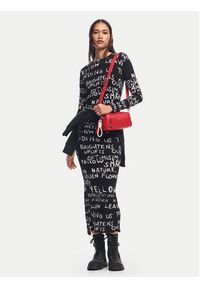 Desigual Sukienka codzienna 24WWVK45 Czarny Slim Fit. Okazja: na co dzień. Kolor: czarny. Materiał: wiskoza. Typ sukienki: proste. Styl: casual #5