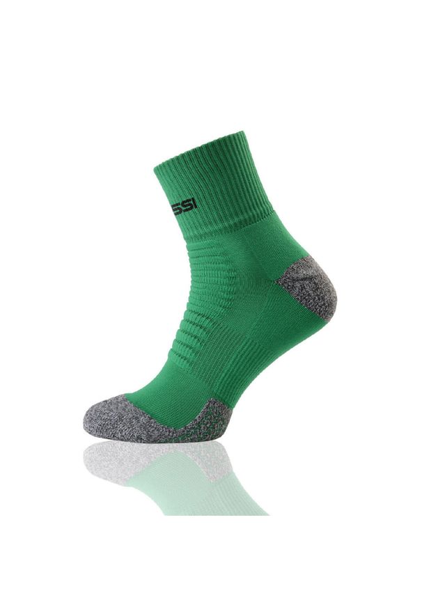 NESSI SPORTSWEAR - Skarpety sportowe Unisex Nessi Sportswear Trail U Termoaktywne. Kolor: zielony, wielokolorowy, szary