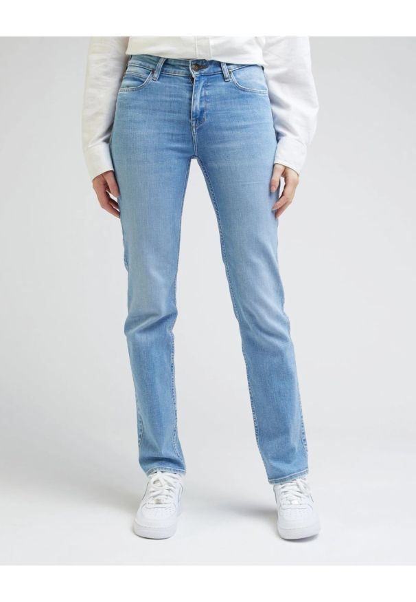 Lee - DAMSKIE SPODNIE LEE MARION STRAIGHT RUSHING IN LIGHT 112330544