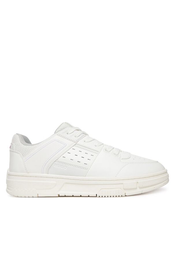 Hugo - HUGO Sneakersy Yarrow 50548531 Biały. Kolor: biały. Materiał: skóra