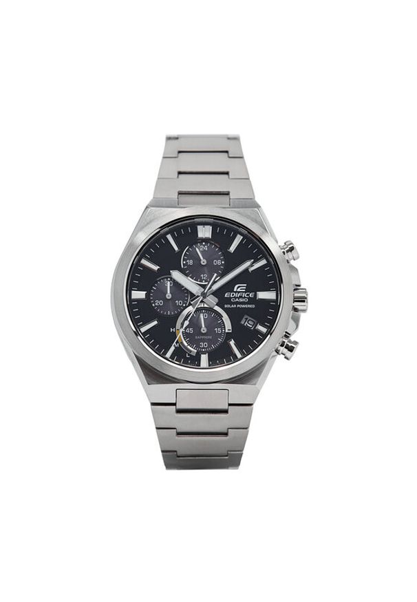Casio Zegarek Edifice Solar Powered Chronograph EFS-S630D-1AVUEF Srebrny. Kolor: srebrny