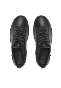 ecco - ECCO Sneakersy Soft 7 W GORE-TEX 44030301001 Czarny. Kolor: czarny. Materiał: skóra. Technologia: Gore-Tex #4