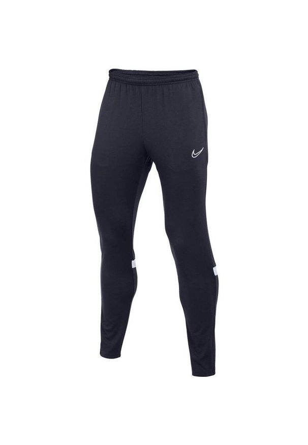 Spodnie dla dzieci Nike Dri-FIT Academy granatowe CW6124 451. Kolor: wielokolorowy. Materiał: dresówka. Styl: sportowy