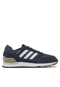 Adidas - adidas Sneakersy Run 80s ID1261 Granatowy. Kolor: niebieski. Materiał: skóra, zamsz. Sport: bieganie #1