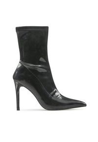 Jenny Fairy Botki LS5629-10A Czarny. Kolor: czarny. Materiał: skóra #4