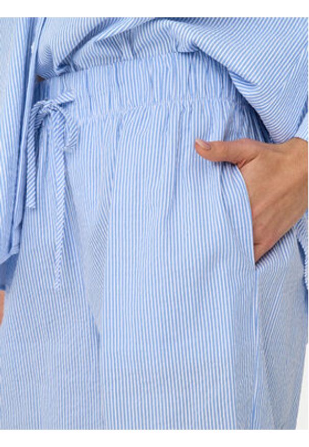 only - ONLY Szorty materiałowe Augusta 15347659 Błękitny Loose Fit. Kolor: niebieski. Materiał: bawełna