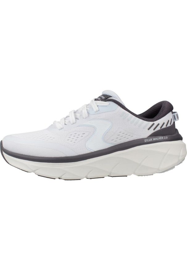 skechers - Adidasy Skechers D'lux Walker 2.0-act, Kobiety. Kolor: biały. Materiał: tkanina. Sport: fitness
