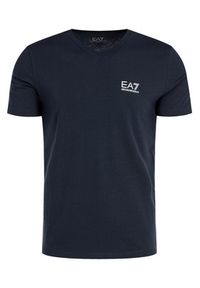 EA7 Emporio Armani T-Shirt 8NPT53 PJM5Z 1578 Granatowy Regular Fit. Kolor: niebieski. Materiał: bawełna #3