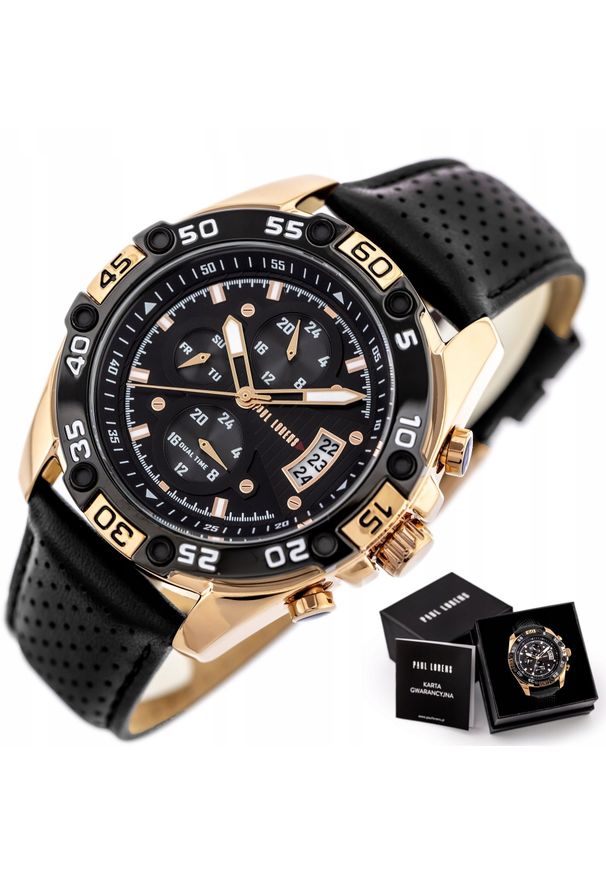 Zegarek Paul Lorens ZEGAREK MĘSKI PAUL LORENS - PL8754A5-1A3