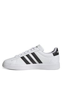 Adidas - adidas Sneakersy Grand Court Cloudfoam GW9195 Biały. Kolor: biały. Materiał: skóra. Model: Adidas Cloudfoam #5