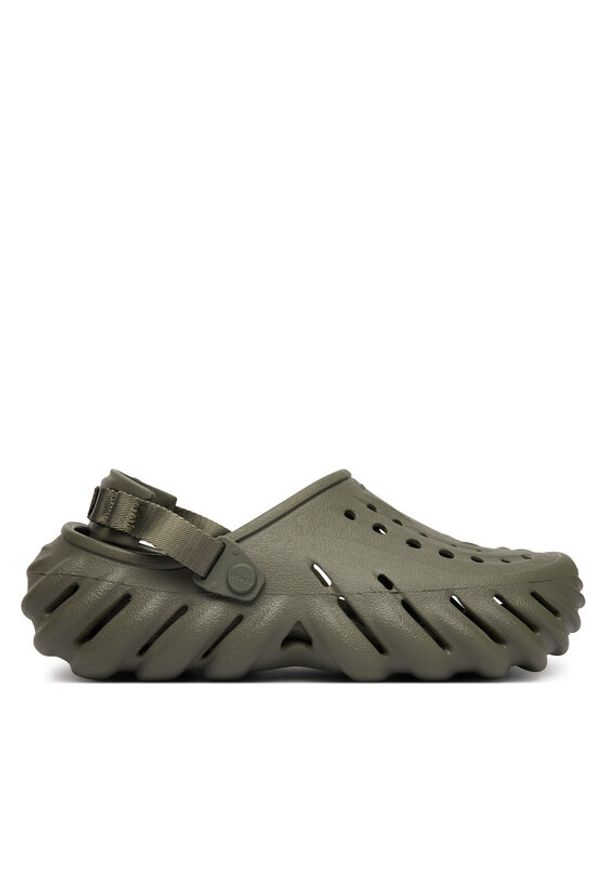Crocs Klapki Echo Clog 207937 Zielony. Kolor: zielony