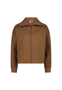 Kurtka damska z zamkiem z przodu CMP. Kolor: brązowy. Sport: turystyka piesza #1