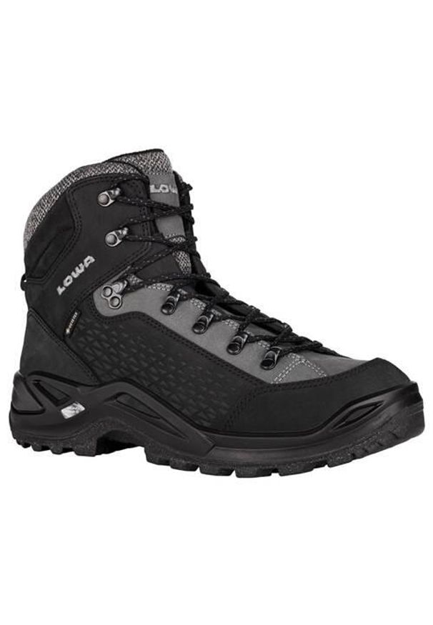 Buty trekkingowe męskie Lowa Renegade Warm Mid Gtx 2024. Wysokość cholewki: za kostkę. Zapięcie: sznurówki. Kolor: wielokolorowy. Materiał: skóra, tkanina, materiał. Szerokość cholewki: normalna