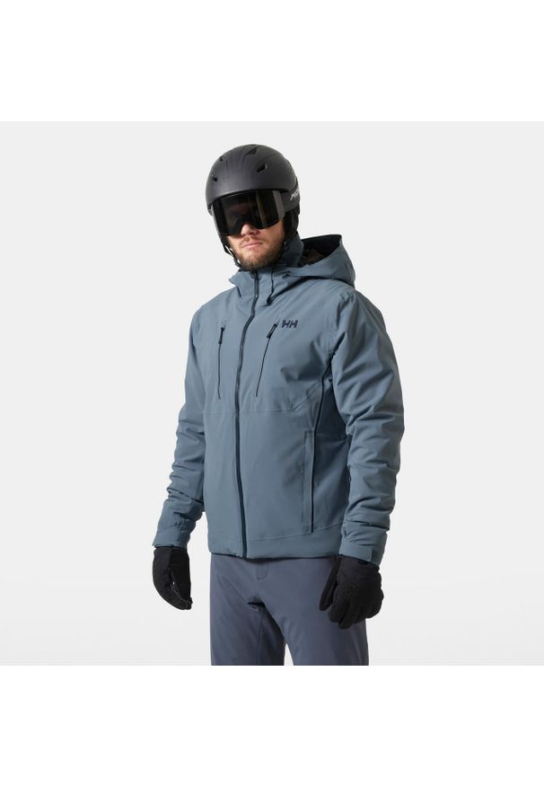 Kurtka narciarska Helly Hansen Alpha 4.0. Kolor: niebieski. Sezon: zima. Sport: narciarstwo