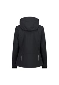 Kurtka damska turystyczna CMP 39A5006. Kolor: różowy, wielokolorowy, czarny. Materiał: softshell. Sport: turystyka piesza #2