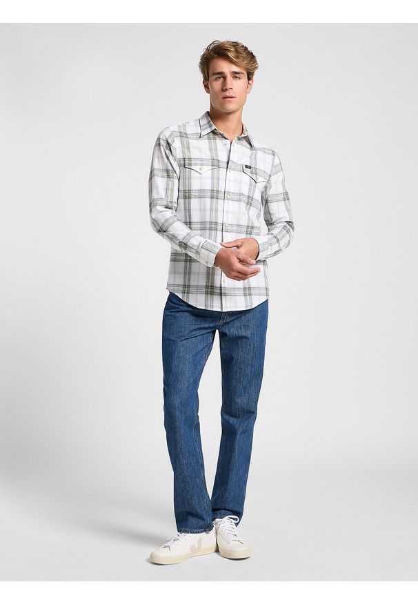 Lee - LEE MĘSKA KOSZULA LEE CLEAN WESTERN SHIRT MERCANTILE BRIG 112363912
