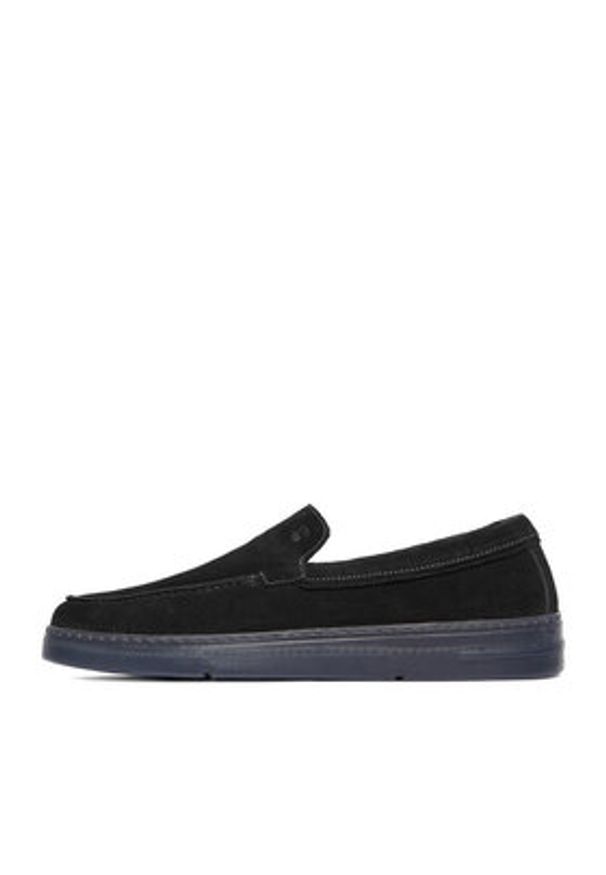 G-Star RAW - G-Star Raw Półbuty EO-JUMBO-01 MI08 Czarny. Kolor: czarny. Materiał: skóra, zamsz