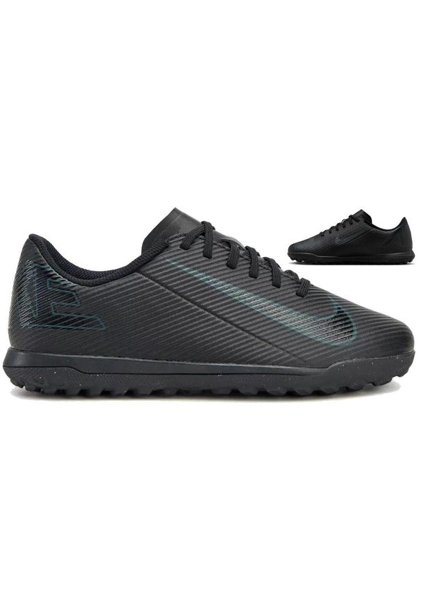 Buty piłkarskie dla dzieci Nike Vapor Club TF JR. Kolor: czarny. Sport: piłka nożna