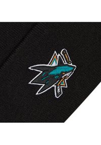 47 Brand Czapka San Jose Sharks H-HYMKR22ACE-BK Czarny. Kolor: czarny. Materiał: materiał