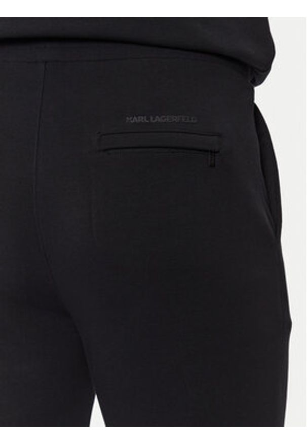 Karl Lagerfeld - KARL LAGERFELD Spodnie dresowe 705713 551900 Granatowy Regular Fit. Kolor: niebieski. Materiał: bawełna