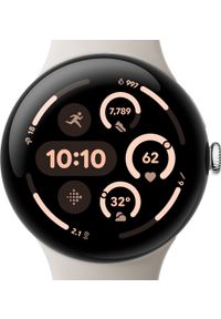 GOOGLE - Smartwatch Google Pixel Watch 3 45mm Wifi Silver/Porc LF. Rodzaj zegarka: smartwatch