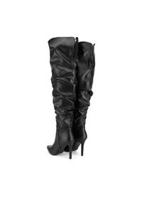 DeeZee Kozaki HY197-12 Czarny. Kolor: czarny. Materiał: materiał #7